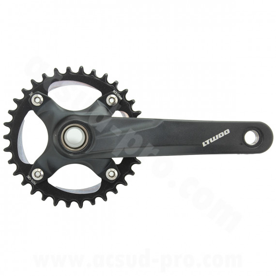 PEDALIER VTT L-TWOO MONO HOLLOW 34D 170mm L-TWOO 1X9/10/11/12/13V.