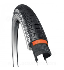 PNEU VELO 26 x 2.40 CARGO/URBAIN/VAE CST BROOKLYN NOIR RENFORT FLANC REFLECHISSANT TRINGLES RIGIDES  (60-559)