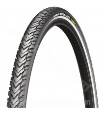 PNEU VELO 700 x 35 MICHELIN PROTEK CROSS MAX 5mm BANDES REFLECHISSANTES E-BIKE READY TRINGLE RIGIDE TR (37-622)