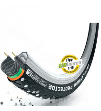 PNEU VELO 700 x 38 CST C1920 PLATINIUM PROTECTOR BANDE ANTI-CREVAISON NOIR TRINGLE RIGIDE TR (40-622)