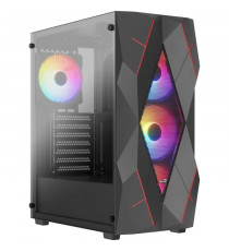 Boîtier PC - AEROCOOL - Volcan G v1 (Noir) - Moyen tour - Format ATX - Sans alimentation