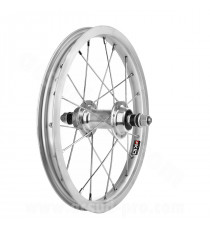 ROUE ARRIERE VELO 24" A VISSER AXE PLEIN