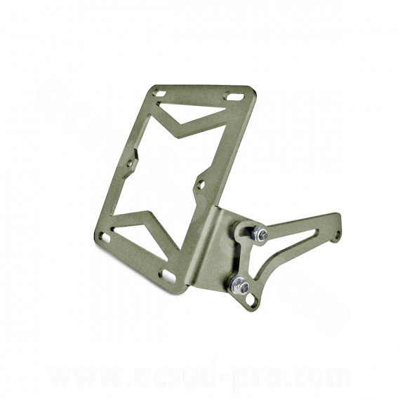 SUPPORT LATERAL PLAQUE IMMATRICULATION ADAPT. PIAGGIO TYPHOON / LUDIX METAL FROID