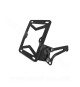 SUPPORT LATERAL PLAQUE IMMATRICULATION ADAPT. PIAGGIO TYPHOON / LUDIX NOIR MAT