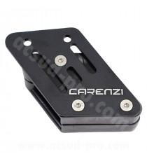 GUIDE CHAINE CARENZI ADAPT. DERBI SENDA 00- / RX / SX 06 / SMT / RCR 10- BLACK