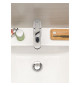 GROHE Robinet de salle de bains lavabo Get, tirette de vidage, bonde incluse, robinet mousseur économie d'eau, taille M, 2345…