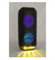 Enceinte Karaoké lumineuse - INOVALLEY - KA22-BTH - Bluetooth V5.0 - 49 cm - 500 W - Noir