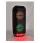 Enceinte Karaoké lumineuse - INOVALLEY - KA22-BTH - Bluetooth V5.0 - 49 cm - 500 W - Noir