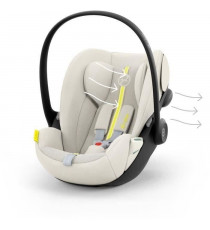 CYBEX - Siege auto Gr0+ Cloud G i-Size - Tissu Plus - Seashell beige