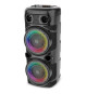 Enceinte Karaoké lumineuse - INOVALLEY - KA123-XXL - Bluetooth V5.0 - 75 cm - 900 W - Noir