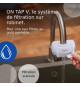 Pack 1 Filtre a eau - BRITA - ON TAP V - 600 L d'eau filtrée / 4 mois - Compatible systeme de filtration sur robinet ON TAP V