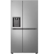 RÉFRIGÉRATEUR AMÉRICAIN 417+221L H179XL91,3CM CLASSE E SILVER