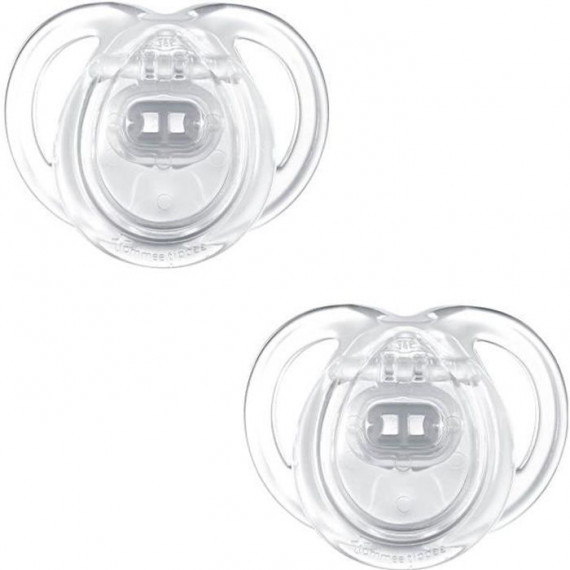 Tommee Tippee Sucette Anytime 0-6m Deux Pandas Bleu Lot de 2