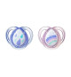 Tommee Tippee Sucette Anytime 0-6m Deux Pandas Bleu Lot de 2