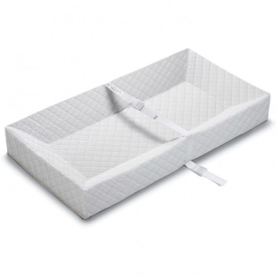 SUMMER Matelas a langer, 4 côtés imperméable avec ceinture de sécurité a déclenchement rapide pour bébé
