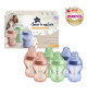TOMMEE TIPPEE - Lot de 6 biberons Closer to Nature - 260ml - Multicolore