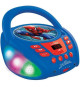Lecteur CD Bluetooth Spider-Man avec Effets Lumineux