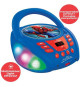 Lecteur CD Bluetooth Spider-Man avec Effets Lumineux