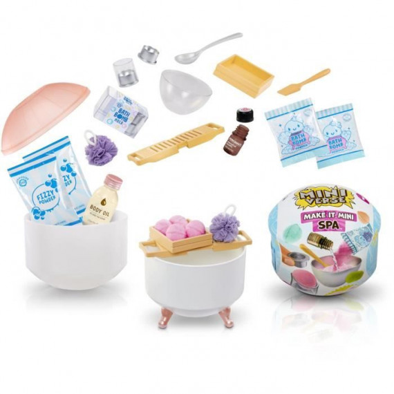 MGA Miniverse - Jeu Créatif - Spa - Loisirs créatif et décoratif en résine - Non Comestible - 8 ans et plus - Aléatoire