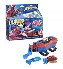 Lance-toile ultime Spider-Man blaster 2-en-1, jouet de déguisement Spider-Man, des 5 ans, Marvel Spider-Man Real Webs