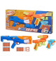 NERF Pack 3 blasters N Series Gear Up, pistolet a fléchettes, 18 fléchettes Nerf N1 compatibles uniquement avec les blasters …