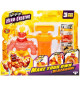Figurine Hero Creator Blazagon 11cm - HERoeS OF GOO JIT ZU - Kit de création de texture personnalisée