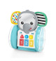 BABY EINSTEIN Jouet a roulettes Petit Eléphant, Musique et Lumieres, Interactif et Multilingue, Développement de la motricité