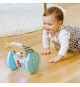 BABY EINSTEIN Jouet a roulettes Petit Eléphant, Musique et Lumieres, Interactif et Multilingue, Développement de la motricité