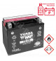 BATTERIE YUASA YTX12-BS 12V-105Ah MF SANS ENTRETIEN LIVREE AVEC PACK ACIDE ( PIAGGIO 125 BEVERLY LIBERTY X7 X9 X-EVO 300 BEVERLY