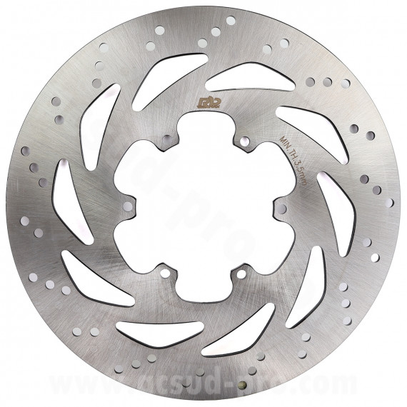DISQUE FREIN AVANT RB MAX ADAPT PIAGGIO 50 GILERA SMT RCR 2011 DERBI SENDA SM APRILIA 50 SX RX  2010-2020 Ø260MM