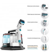 Détacheur SHARK StainStriker PX200EUT - Détache, Nettoie et Aspire - Rayon d'action 5,7 metres - Compact et Portatif