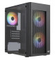 Boîtier PC - AEROCOOL - Hexform G v2 (Noir) - Mini tour - Format Micro-ATX - Sans alimentation