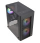 Boîtier PC - AEROCOOL - Hexform G v2 (Noir) - Mini tour - Format Micro-ATX - Sans alimentation