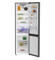 Réfrigérateur combiné congélateur en bas - BEKO - B5RCNE405HG - Froid ventilé - Classe D - 355 L - 203,5 x 59,5 x 66,3 cm - Gris