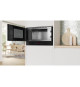 Micro-ondes simple Encastrable - BOSCH SER8 - BFL7221B1 Noir - Vol four: 21l - 1 mode de cuisson - H382xL594xP318mm