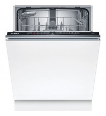 Lave-vaisselle tout intégrable - BOSCH SER2 - SMV2HTX02E - 13 couverts - EcoSilence Drive - 60 cm - 46 db - 5 programmes - Blanc