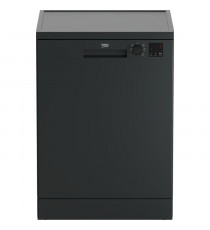 Lave-vaisselle pose libre BEKO DVN06431A - 14 couverts - L60cm - 47dB - Anthracite