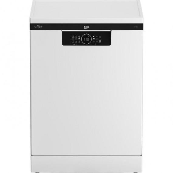 Lave-vaisselle pose libre BEKO BDFN26530W - 15 couverts - L60cm - 44dB - Blanc