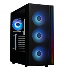 Boîtier PC - BITFENIX - Fang ARGB (Noir) - Moyen tour - Format ATX - Sans alimentation
