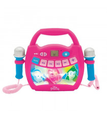 DISNEY PRINCESS - Enceinte Bluetooth - Effets Lumineux et Micros et batterie rechargeable incluse