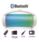 FLASHBOOM Enceinte Bluetooth portable entierement lumineuse avec micro filaire détachable iParty - LEXIBOOK