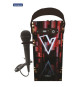 THE VOICE - Enceinte Tendance Bluetooth - Portable avec micro et effets lumineux