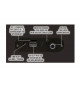 HARRY POTTER - Enceinte Bluetooth portable - lumieres et microphone