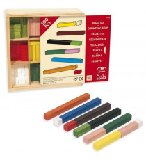 Jeu éducatif - GOULA - Réglettes 10x10 - Boîte collectivités 300 pcs - Compréhension des chiffres et opérations simples