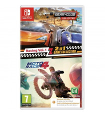 Racing Vol. 1 : 2 en 1 Game Collection - Gear Club Unlimited + Moto Racer 4 - Jeu Nintendo Switch - Code in a Box