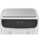Friteuse a Air Chaud - MEDION - P20 XXL Twin - 2600 W - 2 paniers - 9 programmes - Blanc