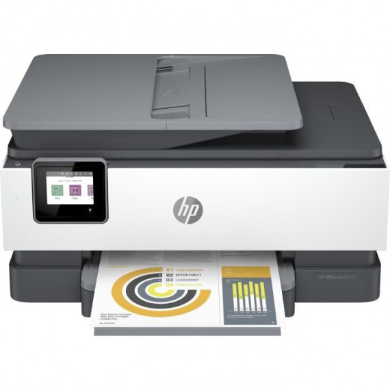 HP OfficeJet Pro 8022e - Imprimante tout-en-un  Jet d'encre couleur avec 6 mois d'Instant Ink inclus avec HP+