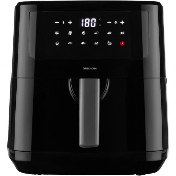 Friteuse a Air Chaud - MEDION - 50072999 - 2150 W - Ecrant tactile - 9 programmes - Noir