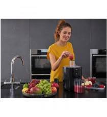 Centrifugeuse BRAUN SI3100BK - Technologie FastXtract et ColdXtract - Séparateur de mousse - Noir