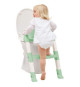 Réducteur WC - THERMOBABY - KIDDYLOO - Vert Céladon - Ajustable